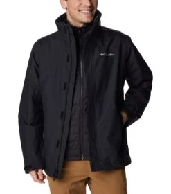Columbia Agate Alley 3-in-1 Interchange Insulated Jacket - Mens Black -Columbia Outfit Shop 1678784394 2008551 010 12