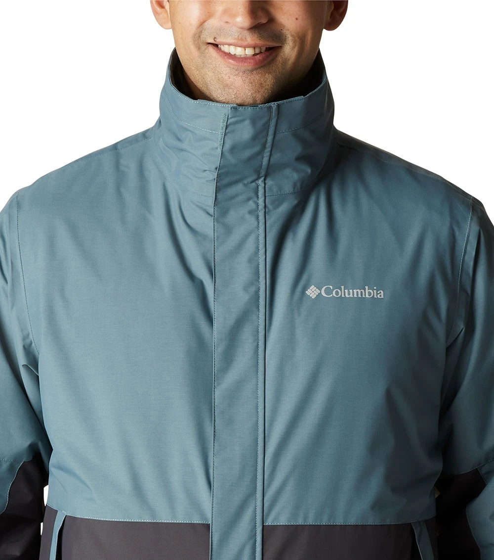 Columbia Agate Alley 3-in-1 Interchange Insulated Jacket - Mens Metal / Shark 6 Columbia Agate Alley 3-in-1 Interchange Insulated Jacket - Mens Metal / Shark - Image 4