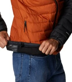Columbia Powder Lite Hooded Insulated Jacket - Mens Warm Copper / Black -Columbia Outfit Shop 1678902454 WO1151 858 7
