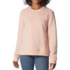 Columbia Lodge Quilted Crew Top - Womens Peach Blossom -Columbia Outfit Shop 1679939546 2013121 890 1