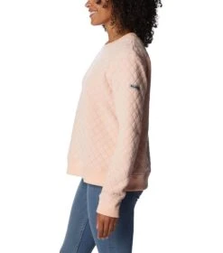 Columbia Lodge Quilted Crew Top - Womens Peach Blossom 9 Columbia Lodge Quilted Crew Top - Womens Peach Blossom -Columbia Outfit Shop 1679939547 2013121 890 3