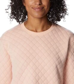 Columbia Lodge Quilted Crew Top - Womens Peach Blossom 10 Columbia Lodge Quilted Crew Top - Womens Peach Blossom -Columbia Outfit Shop 1679939548 2013121 890 4