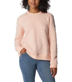 Columbia Lodge Quilted Crew Top - Womens Peach Blossom 11 Columbia Lodge Quilted Crew Top - Womens Peach Blossom -Columbia Outfit Shop 1679939548 2013121 890 5