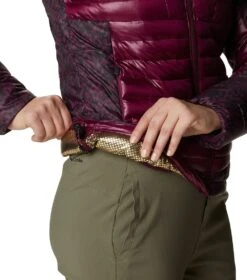 Columbia Labyrinth Loop Omni-Heat Infinity Insulated Hooded Jacket - Womens Marionberry / Marionberry Terrain Print -Columbia Outfit Shop 1680081193 1955321 616 7