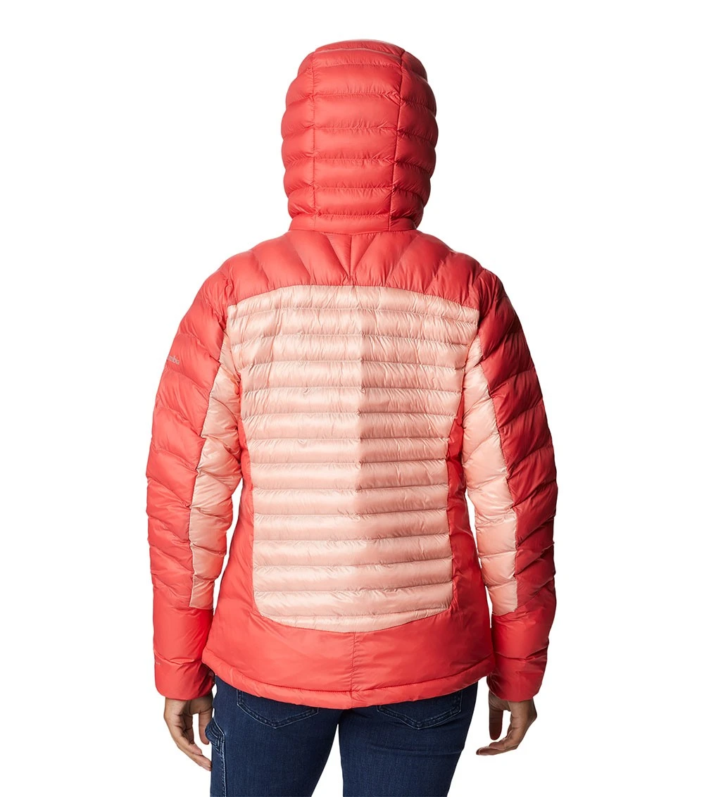 Columbia Labyrinth Loop Omni-Heat Infinity Insulated Hooded Jacket - Womens Coral Reef / Red Hibiscus 4 Columbia Labyrinth Loop Omni-Heat Infinity Insulated Hooded Jacket - Womens Coral Reef / Red Hibiscus - Image 2