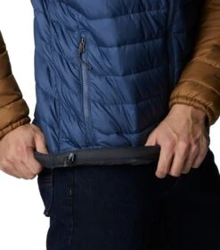 Columbia Powder Lite Hooded Insulated Jacket - Mens Dark Mountain / Spruce / Delta -Columbia Outfit Shop 1680164347 WO1151 477 7