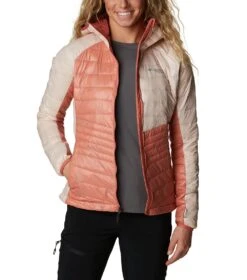 Columbia Platinum Peak Hooded Insulated Jacket - Womens Dark Coral / Peach Blossom 21 Columbia Platinum Peak Hooded Insulated Jacket - Womens Dark Coral / Peach Blossom -Columbia Outfit Shop 1681320562 2008341 639 10