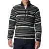 Columbia Sweater Weather II Printed Fleece Half Zip Pullover - Mens Shark Apres Stripe -Columbia Outfit Shop 1681320572 2013461 012 1