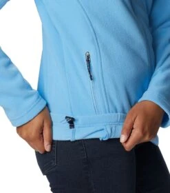 Columbia Fast Trek II Full Zip Fleece Jacket - Womens Vista Blue -Columbia Outfit Shop 1681371745 1465351 456 6