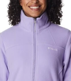 Columbia Fast Trek II Full Zip Fleece Jacket - Womens Frosted Purple -Columbia Outfit Shop 1681371748 1465351 535 4