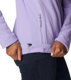 Columbia Fast Trek II Full Zip Fleece Jacket - Womens Frosted Purple -Columbia Outfit Shop 1681371750 1465351 535 6