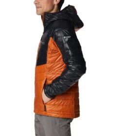 Columbia Platinum Peak Hooded Insulated Jacket - Mens Warm Copper / Black -Columbia Outfit Shop 1681745336 2008611 858 3