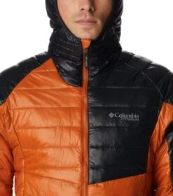 Columbia Platinum Peak Hooded Insulated Jacket - Mens Warm Copper / Black -Columbia Outfit Shop 1681745337 2008611 858 4
