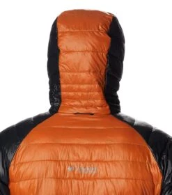 Columbia Platinum Peak Hooded Insulated Jacket - Mens Warm Copper / Black -Columbia Outfit Shop 1681745339 2008611 858 7