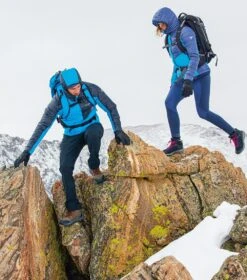 Columbia Platinum Peak Hooded Insulated Jacket - Mens Compass Blue / Black -Columbia Outfit Shop 1681745663 2008611 491 13