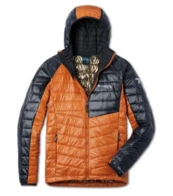 Columbia Platinum Peak Hooded Insulated Jacket - Mens Warm Copper / Black -Columbia Outfit Shop 1681745665 2008611 858 11