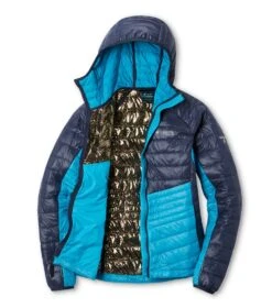Columbia Platinum Peak Hooded Insulated Jacket - Womens Blue Chill / Nocturnal -Columbia Outfit Shop 1681750718 2008341 422 11