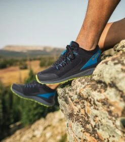 Columbia Trailstorm Waterproof Low Hiking Shoes - Wide Fit - Mens Black / Solar -Columbia Outfit Shop 1681751227 1938892 010 11