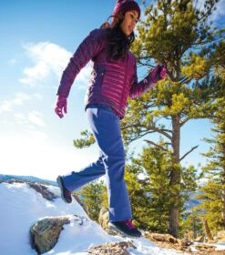 Columbia Labyrinth Loop Omni-Heat Infinity Insulated Hooded Jacket - Womens Marionberry / Marionberry Terrain Print -Columbia Outfit Shop 1681752299 1955321 616 11