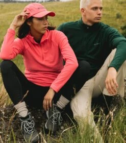 Columbia Glacial IV Half Zip Fleece Top - Womens Blush Pink -Columbia Outfit Shop 1681753658 1802201 614 6