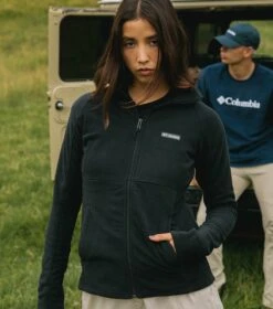 Columbia Basin Trail III Full Zip Fleece Jacket - Womens Black -Columbia Outfit Shop 1681753664 1938041 010 7