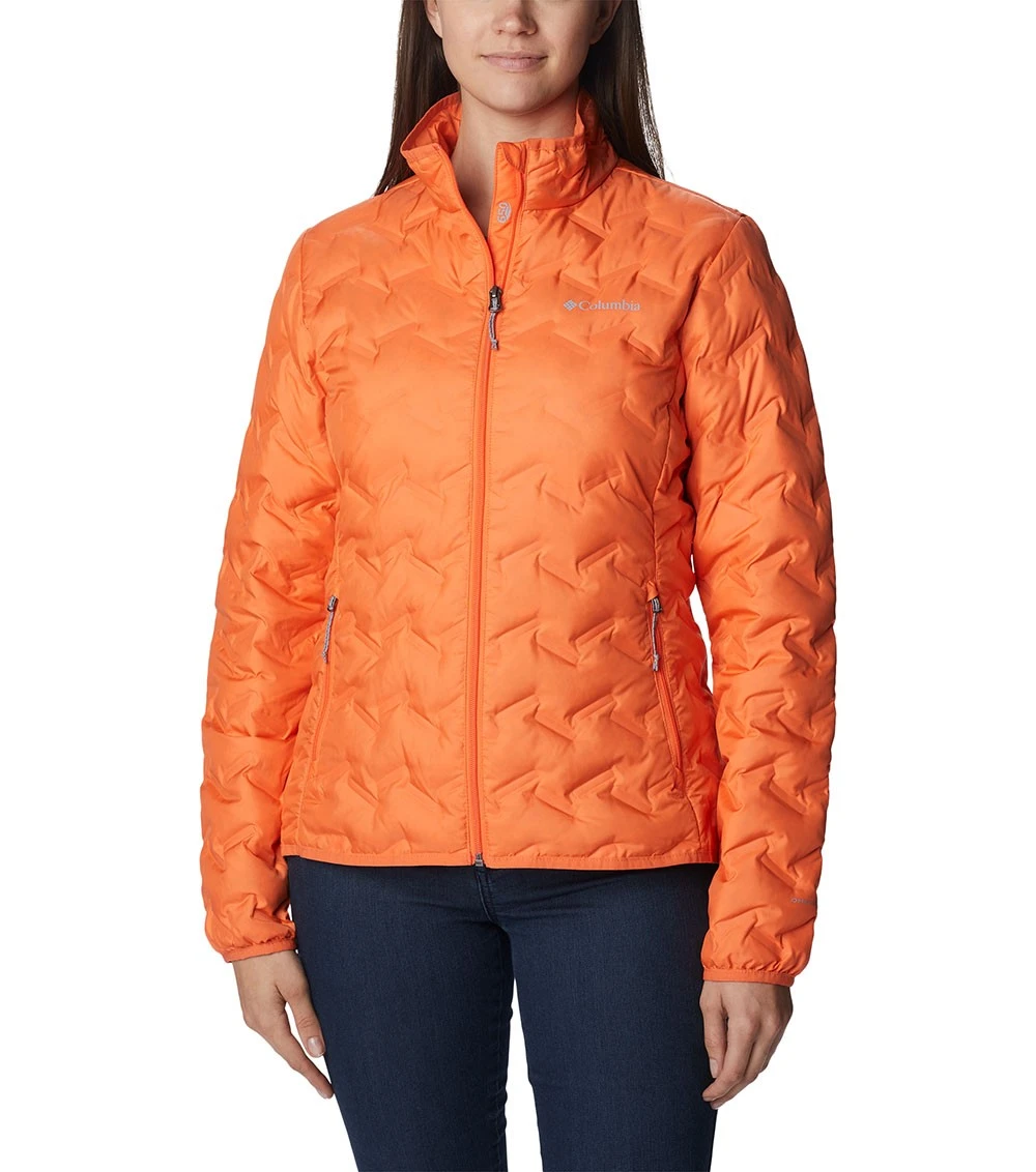 Columbia Delta Ridge Down Insulated Jacket - Womens Sunset Orange 3 Columbia Delta Ridge Down Insulated Jacket - Womens Sunset Orange