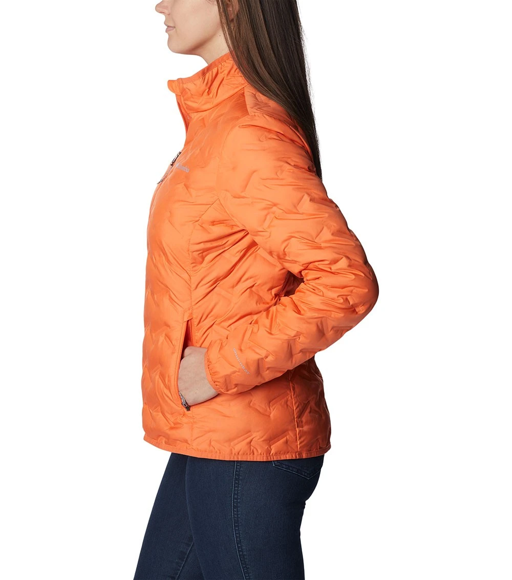 Columbia Delta Ridge Down Insulated Jacket - Womens Sunset Orange 5 Columbia Delta Ridge Down Insulated Jacket - Womens Sunset Orange - Image 3