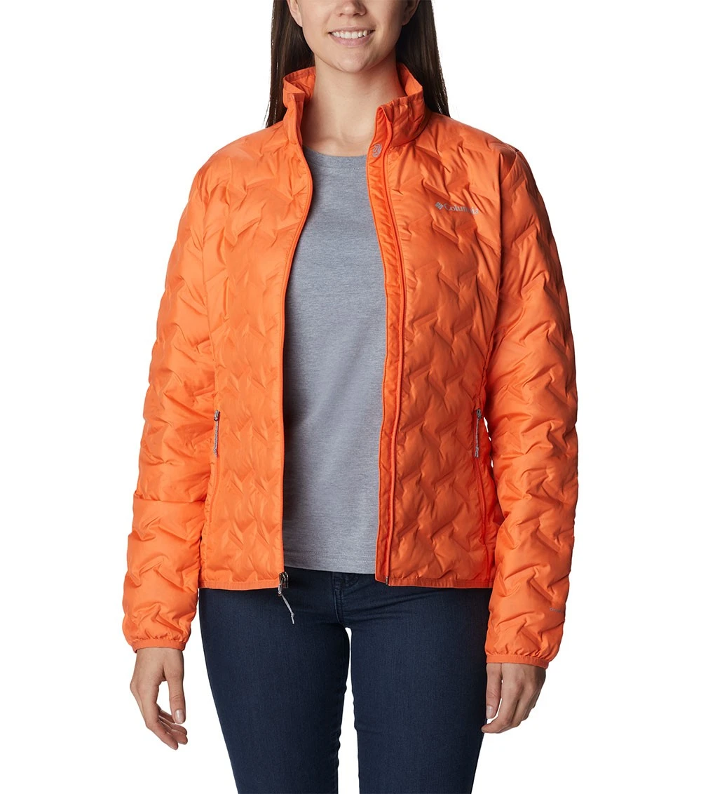Columbia Delta Ridge Down Insulated Jacket - Womens Sunset Orange 9 Columbia Delta Ridge Down Insulated Jacket - Womens Sunset Orange - Image 7