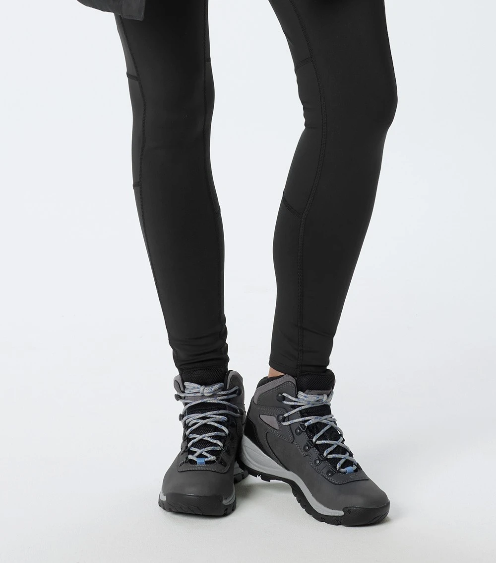 Columbia Newton Ridge Plus Waterproof Hiking Boots - Womens Quarry / Cool Wave 13 Columbia Newton Ridge Plus Waterproof Hiking Boots - Womens Quarry / Cool Wave - Image 11