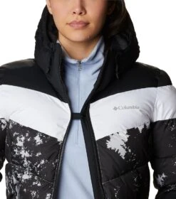 Columbia Abbott Peak Insulated Ski Jacket - Womens White Lookup Print / Black / White -Columbia Outfit Shop 1683563115 1909971 105 8