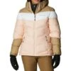 Columbia Abbott Peak Insulated Ski Jacket - Womens Peach Blossom / White / Beach -Columbia Outfit Shop 1683563116 1909971 890 1