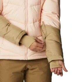 Columbia Abbott Peak Insulated Ski Jacket - Womens Peach Blossom / White / Beach -Columbia Outfit Shop 1683563116 1909971 890 10