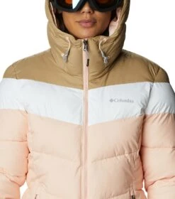 Columbia Abbott Peak Insulated Ski Jacket - Womens Peach Blossom / White / Beach -Columbia Outfit Shop 1683563118 1909971 890 4