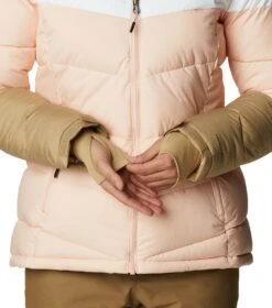 Columbia Abbott Peak Insulated Ski Jacket - Womens Peach Blossom / White / Beach -Columbia Outfit Shop 1683566734 1909971 890 9