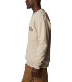 Columbia Logo Fleece Crew - Mens Ancient Fossil / CSC Branded Logo -Columbia Outfit Shop 1683567019 1884931 272 3