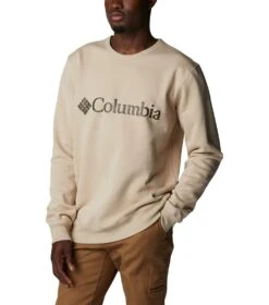 Columbia Logo Fleece Crew - Mens Ancient Fossil / CSC Branded Logo -Columbia Outfit Shop 1683567020 1884931 272 5