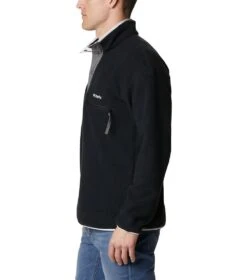 Columbia Helvetia Half Snap Retro Fleece Pullover - Mens Black -Columbia Outfit Shop 1685526214 1889851 012 3