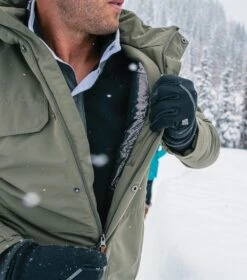 Columbia Helvetia Half Snap Retro Fleece Pullover - Mens Black -Columbia Outfit Shop 1685543043 1889851 012 7