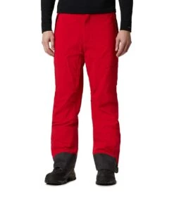 Columbia Powder Stash Ski Pant - Mens Mountain Red