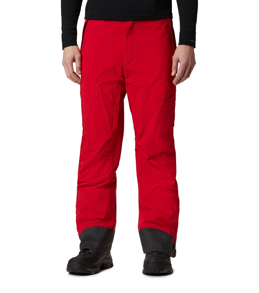 Columbia Powder Stash Ski Pant - Mens Mountain Red 3 Columbia Powder Stash Ski Pant - Mens Mountain Red