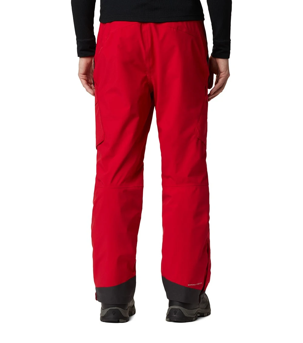 Columbia Powder Stash Ski Pant - Mens Mountain Red 4 Columbia Powder Stash Ski Pant - Mens Mountain Red - Image 2