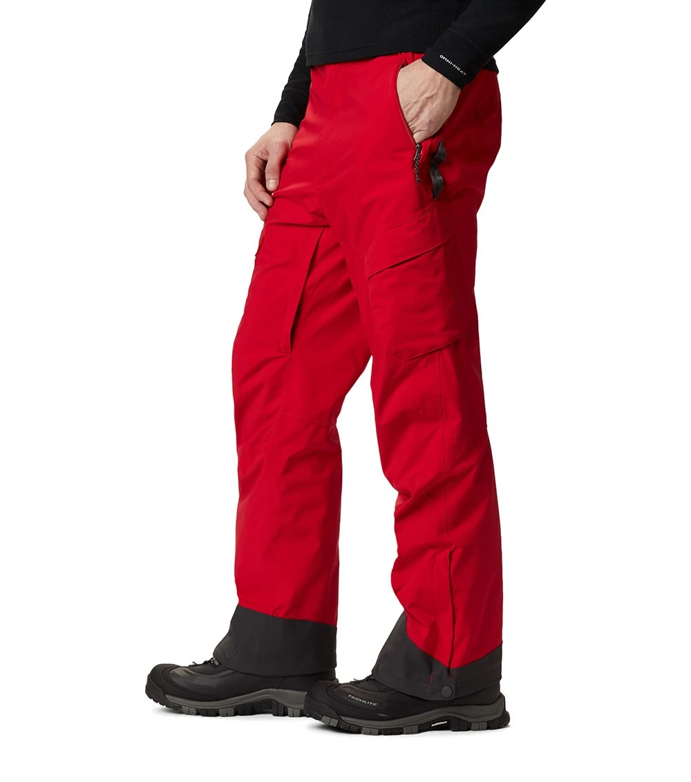 Columbia Powder Stash Ski Pant - Mens Mountain Red 5 Columbia Powder Stash Ski Pant - Mens Mountain Red - Image 3