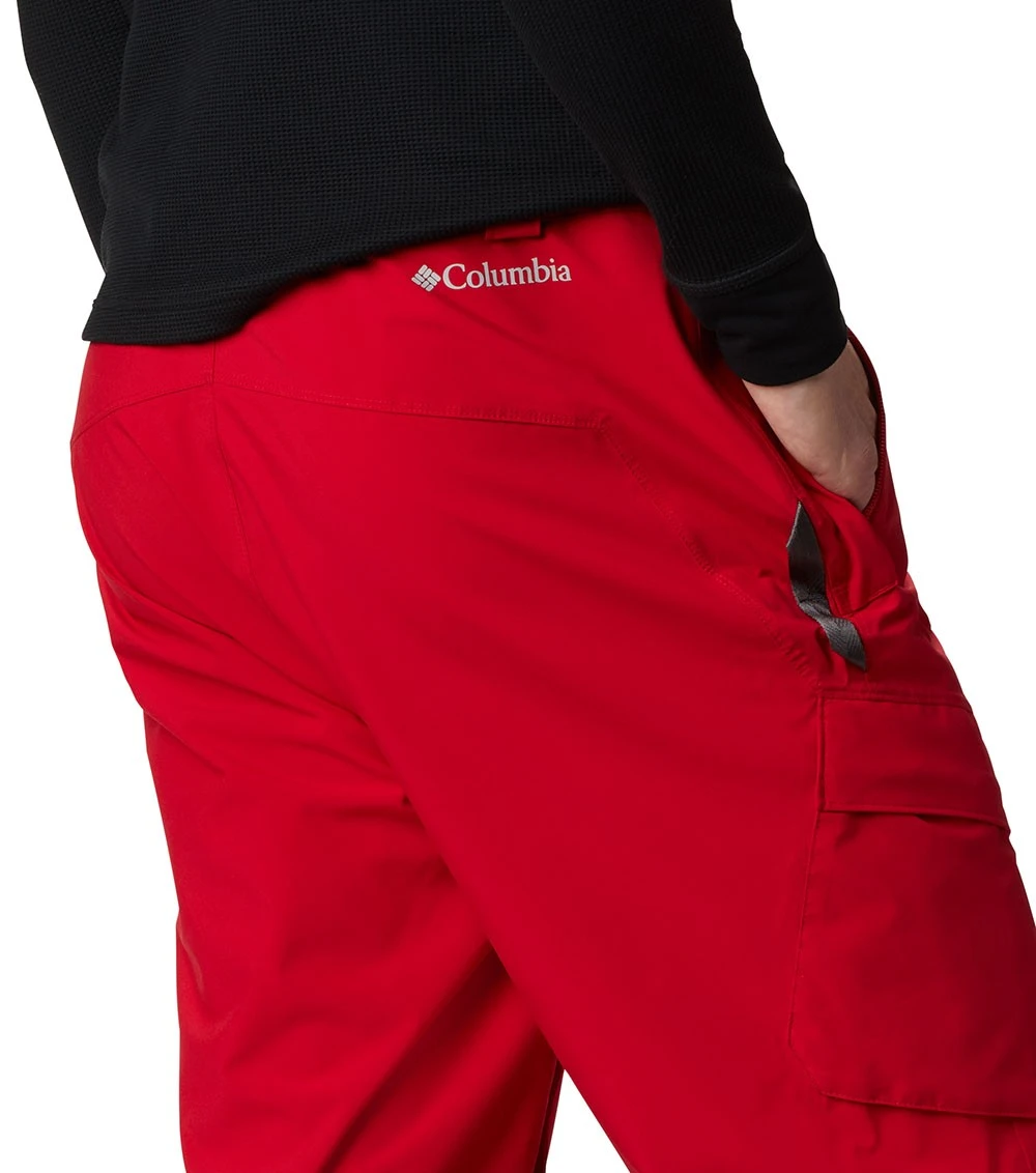 Columbia Powder Stash Ski Pant - Mens Mountain Red 7 Columbia Powder Stash Ski Pant - Mens Mountain Red - Image 5