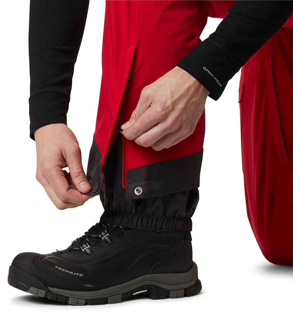 Columbia Powder Stash Ski Pant - Mens Mountain Red 8 Columbia Powder Stash Ski Pant - Mens Mountain Red - Image 6