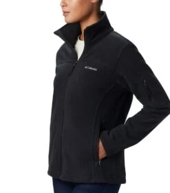 Columbia Fast Trek II Full Zip Fleece Jacket - Womens Black -Columbia Outfit Shop 1685982646 1465351 010 3