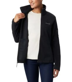Columbia Fast Trek II Full Zip Fleece Jacket - Womens Black -Columbia Outfit Shop 1685982647 1465351 010 5