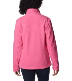 Columbia Fast Trek II Full Zip Fleece Jacket - Womens Wild Geranium -Columbia Outfit Shop 1685982651 1465351 656 2