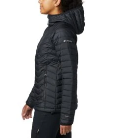 Columbia Powder Lite Hooded Insulated Jacket - Womens Black -Columbia Outfit Shop 1685982659 1699071 011 3