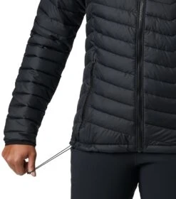 Columbia Powder Lite Hooded Insulated Jacket - Womens Black -Columbia Outfit Shop 1685982660 1699071 011 4