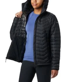 Columbia Powder Lite Hooded Insulated Jacket - Womens Black -Columbia Outfit Shop 1685982660 1699071 011 5